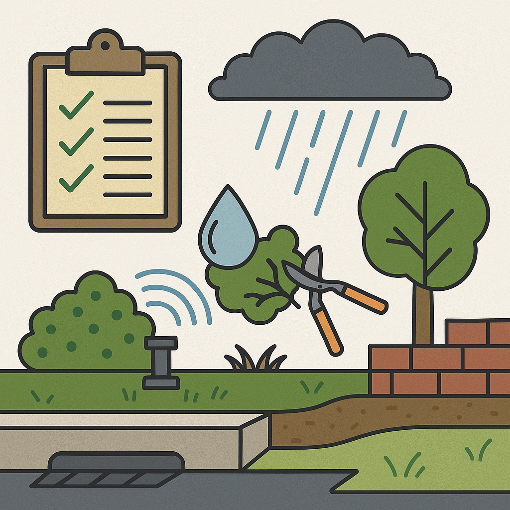 landscape checklist - Oxygen Landscape landscape