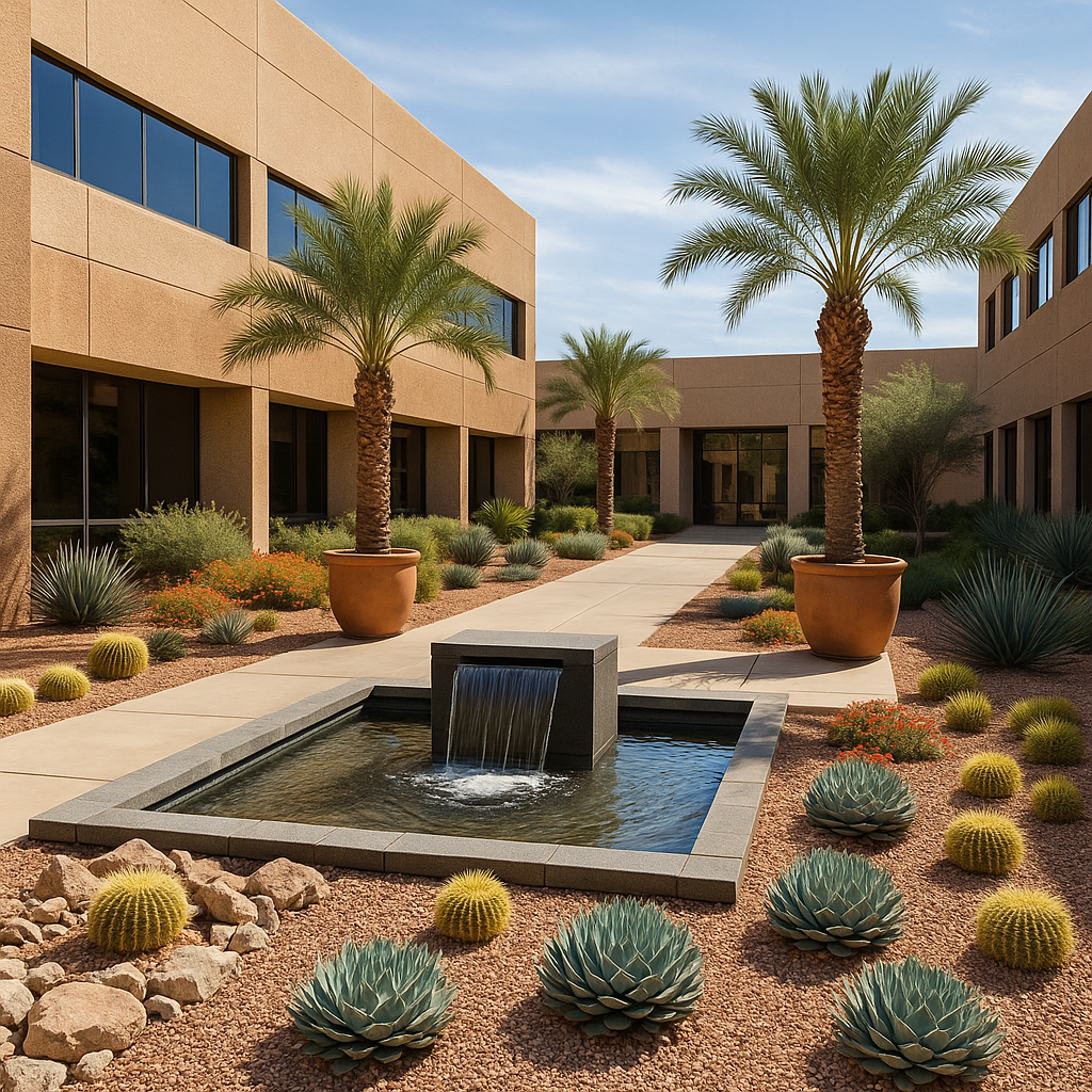 Commercial landscape phoenix - Oxygen Landscape commercial landscaping phoenix