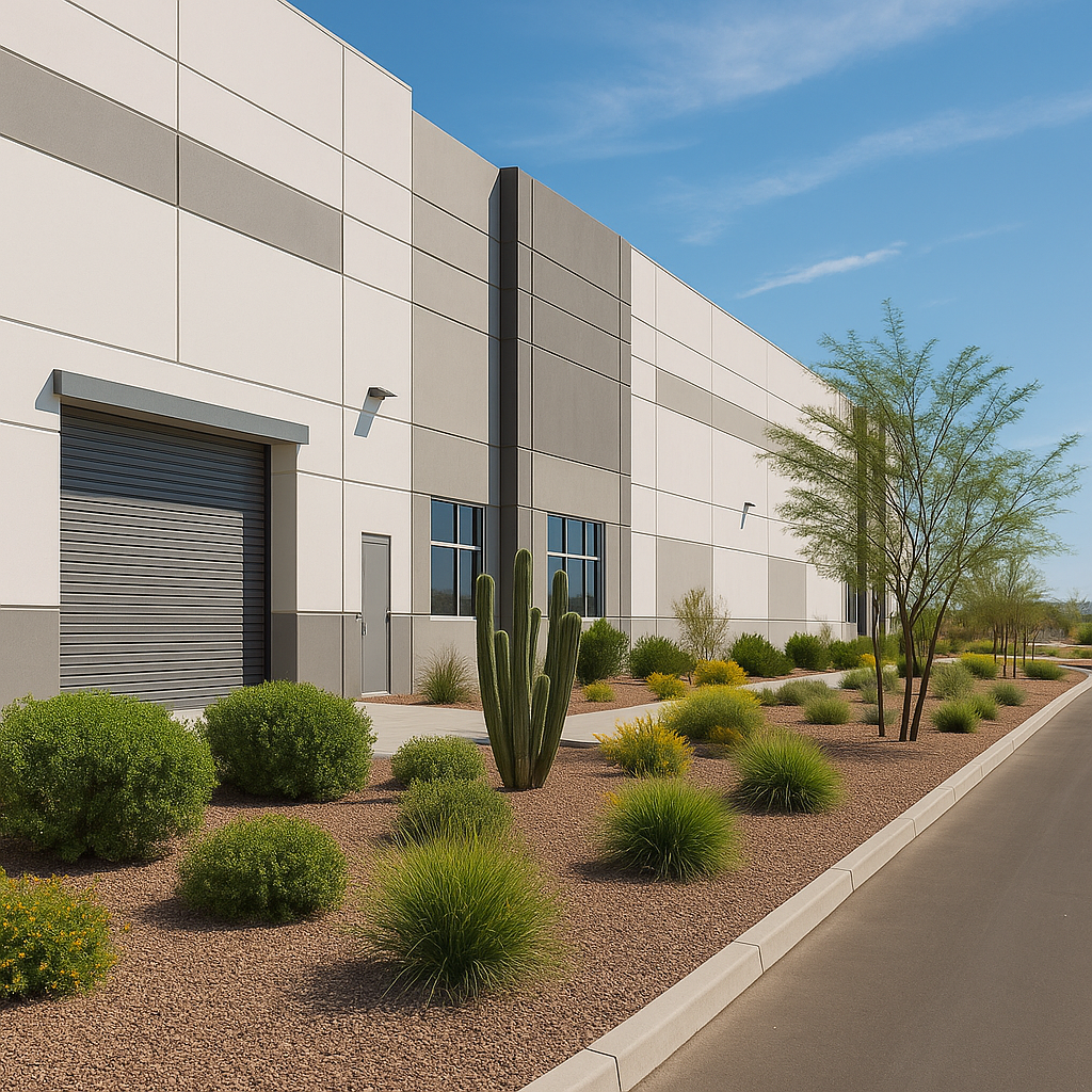 Commercial Landscaping: Industrial Buildings